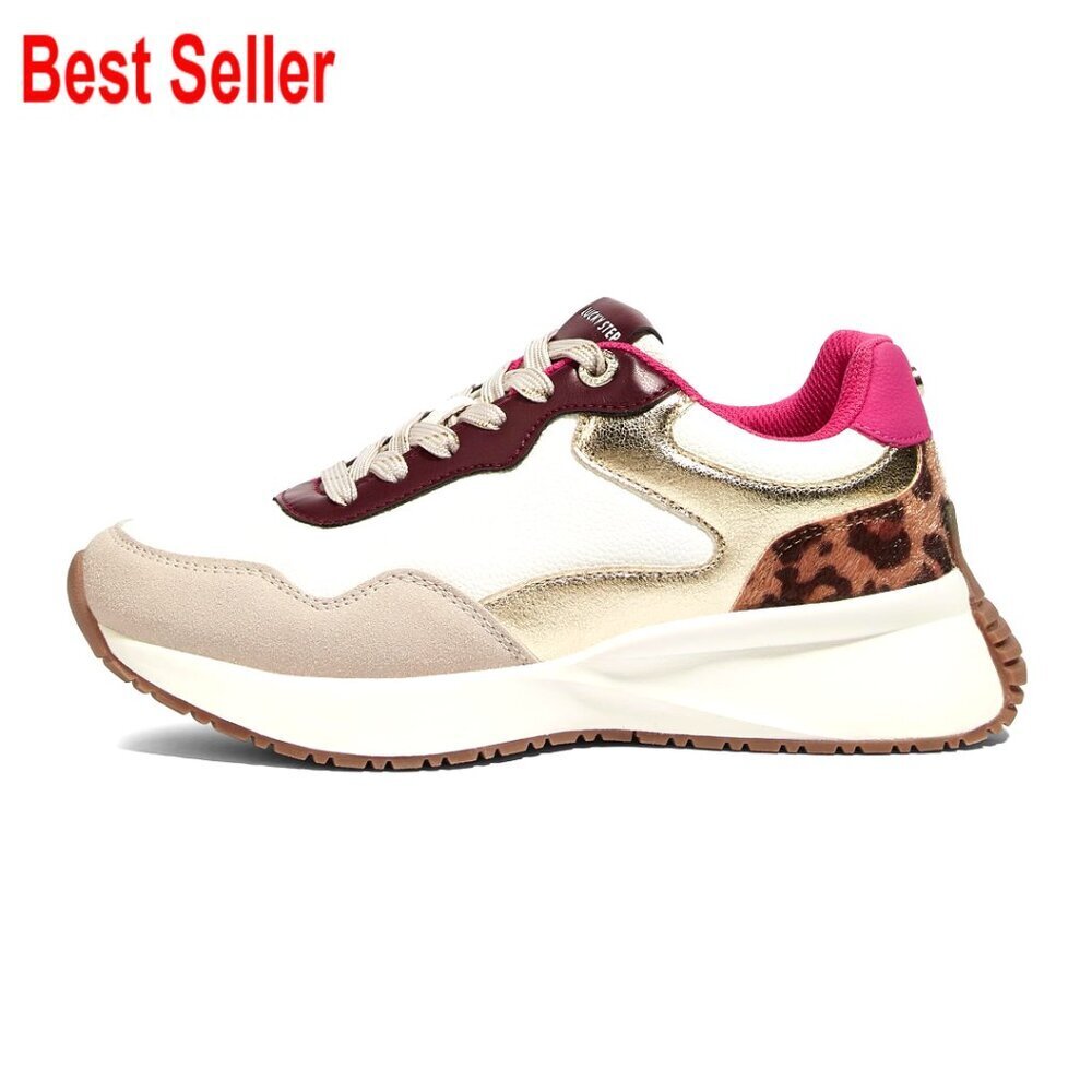Women's Platform Sneakers Slip-Resistant Breathable Running Walking Shoes